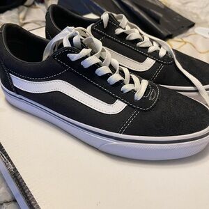 Vans Black and White Women's Sneakers